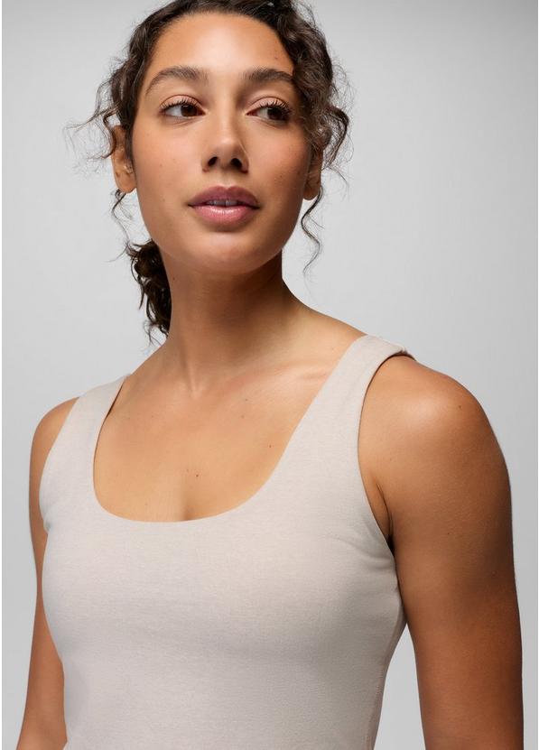 Heavana Essential Tank, Color: Almond Heather, image 3