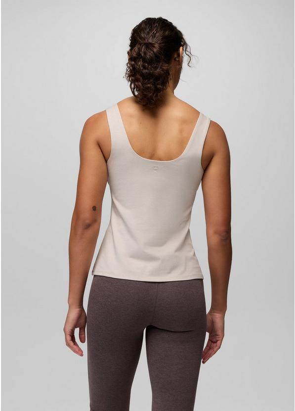 Heavana Essential Tank, Color: Almond Heather, image 2