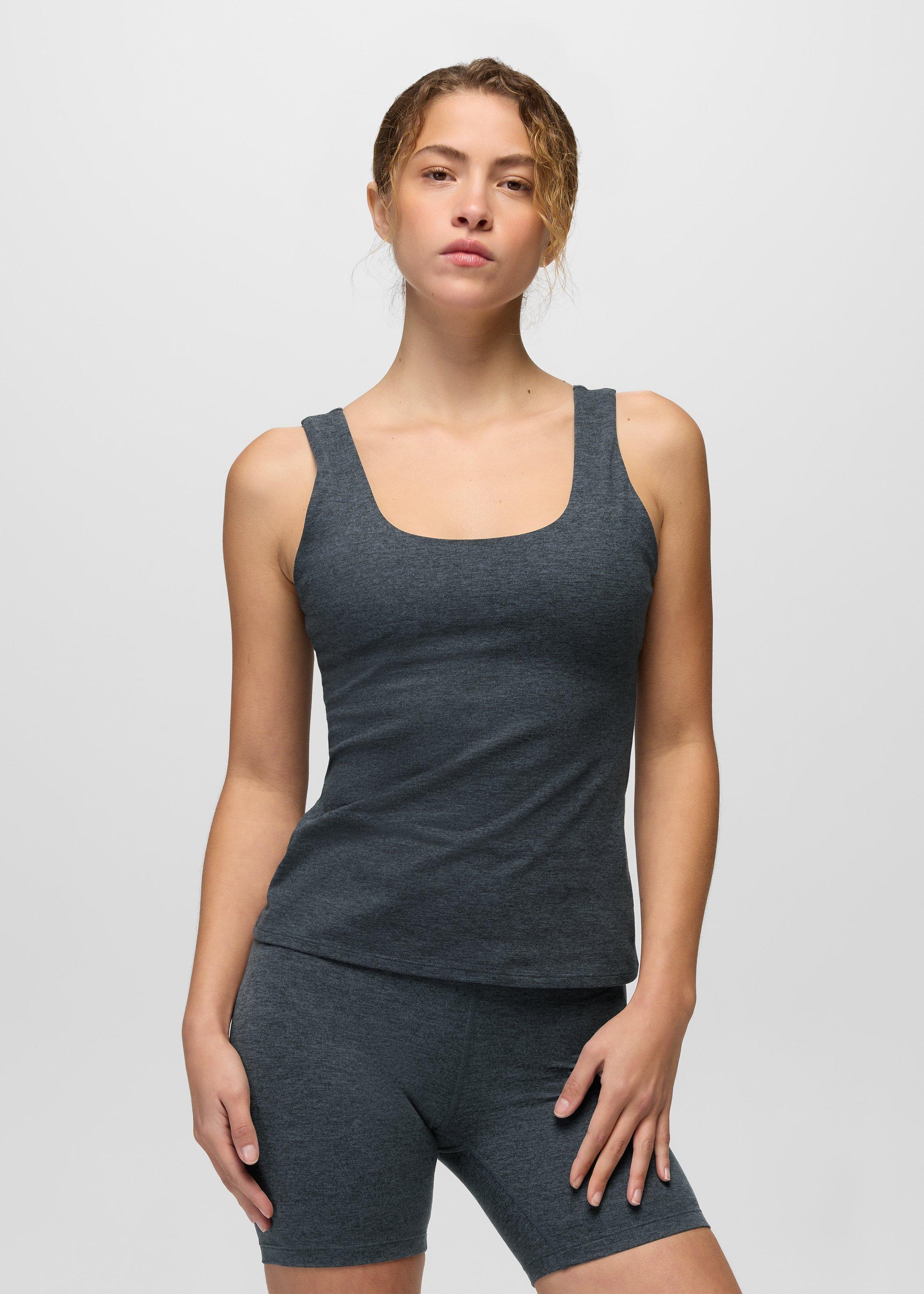 Womens prAna Heavana&trade; Essential Tank - Nautical Heather