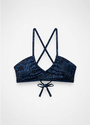 Reef Break Adjustable Swim Top, Color: Black Seaweed, image 17