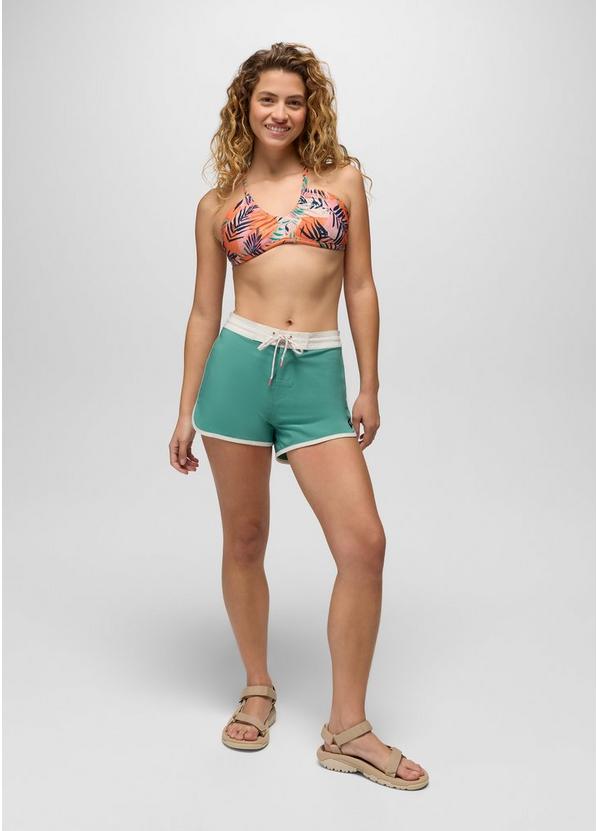 Reef Break Adjustable Swim Top, Color: Papaya Island Fever, image 6