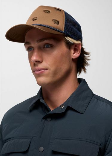 Doohickey Foam Trucker, Color: Sepia Bears, image 4