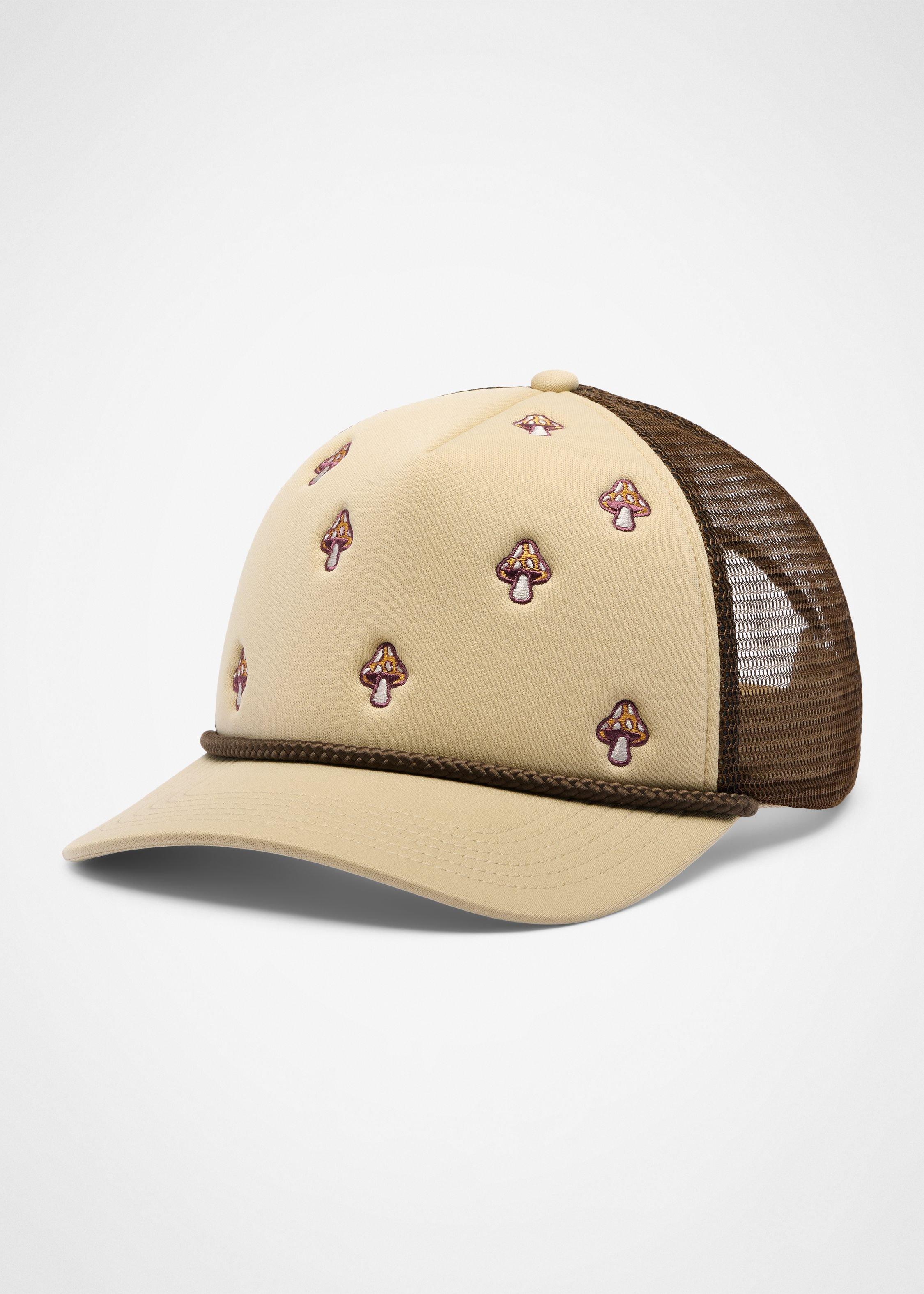 Gender Neutral prAna Doohickey Foam Trucker - Sandbar Mushrooms