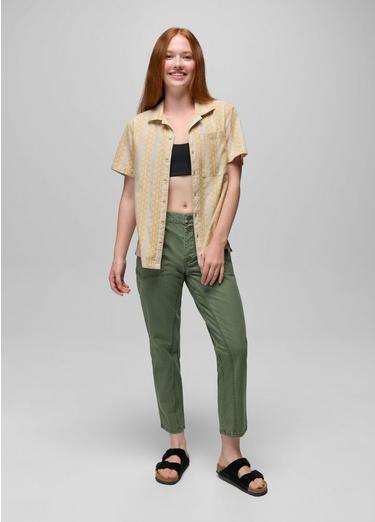 Suton Mid Rise Pant, Color: Sage, image 5