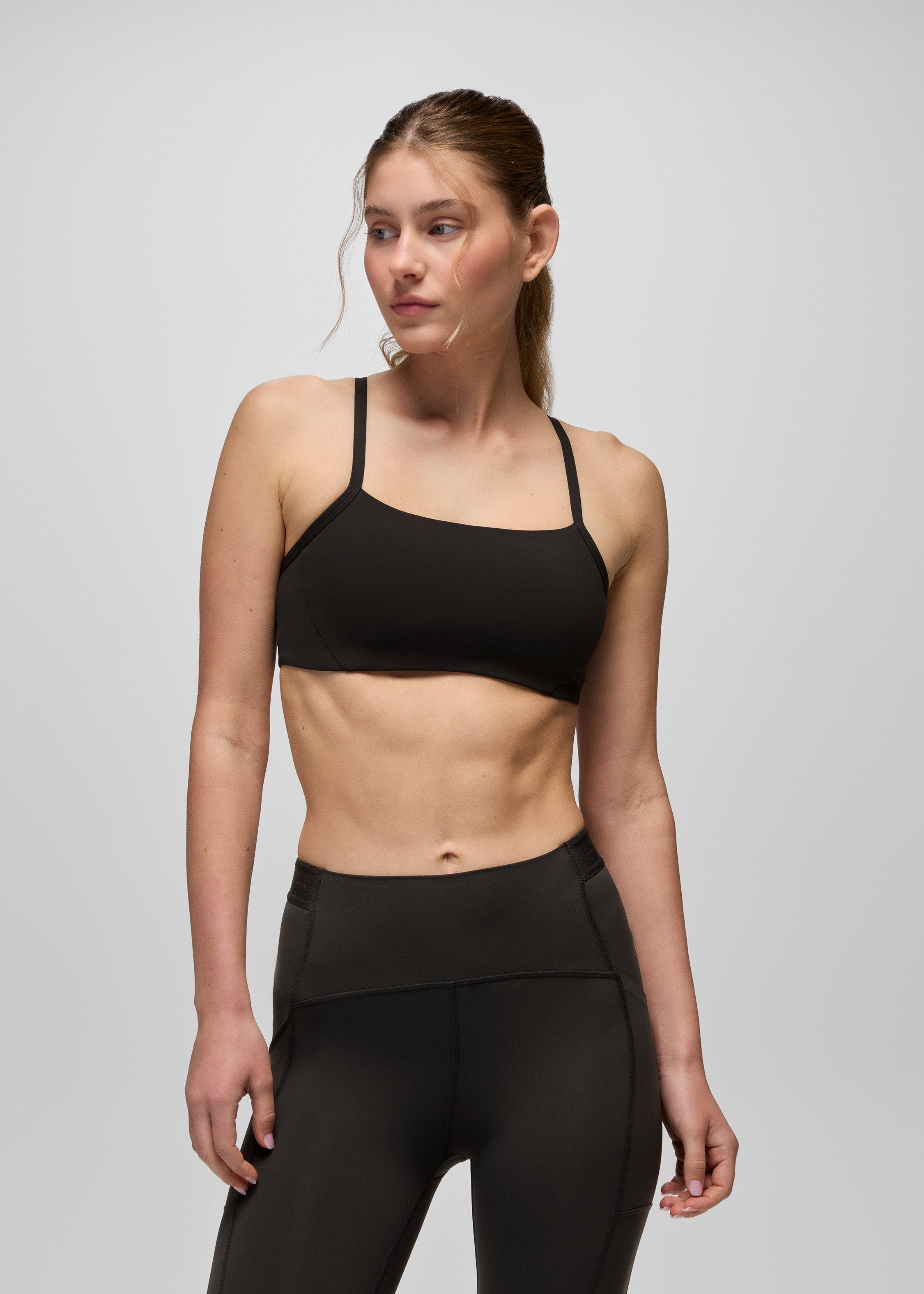 Womens prAna Luxara&trade; Balance Bra - Black