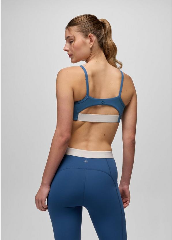Luxara Balance Bra, Color: Bluff Blue, image 2