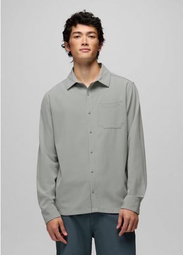 Hybridizer Long Sleeve Shirt, Color: Sterling, image 9