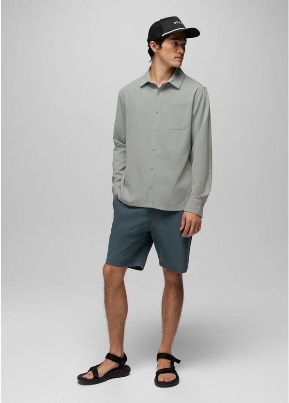 Hybridizer Long Sleeve Shirt, Color: Sterling, image 4