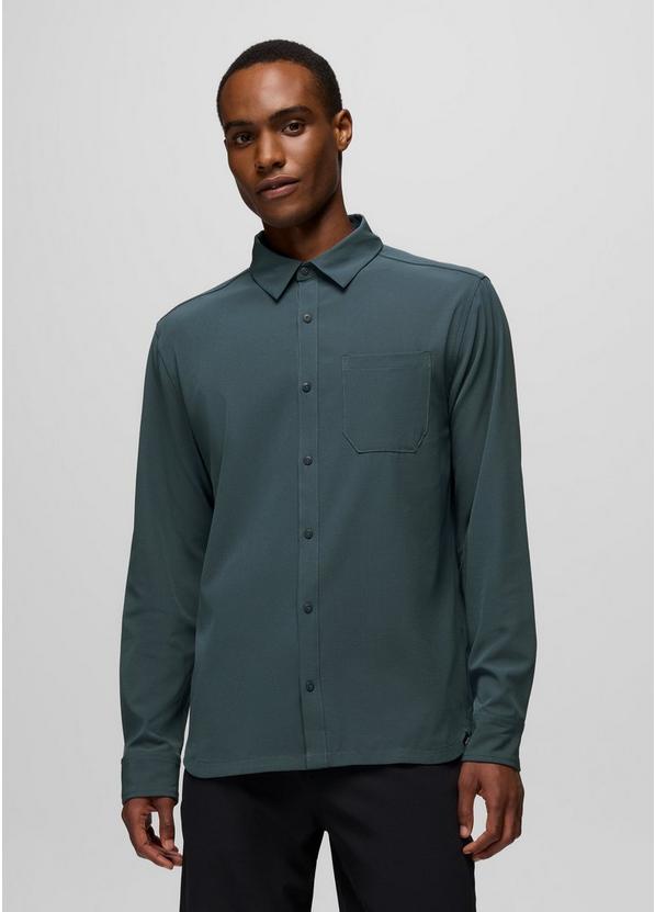 Hybridizer Long Sleeve Shirt, Color: Grey Blue, image 1