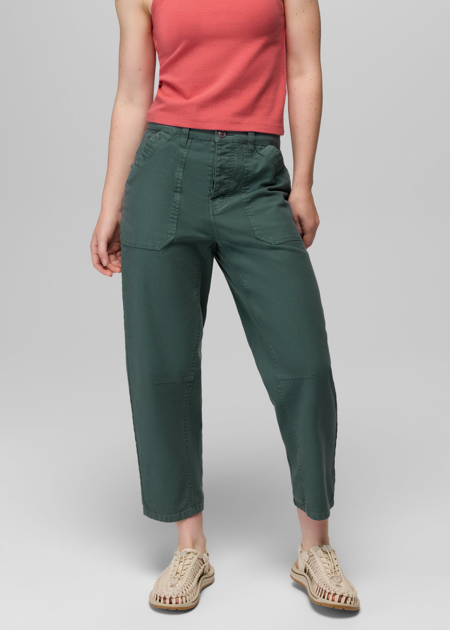 Womens prAna Rock Ridge Melrose Pant - Grey Blue