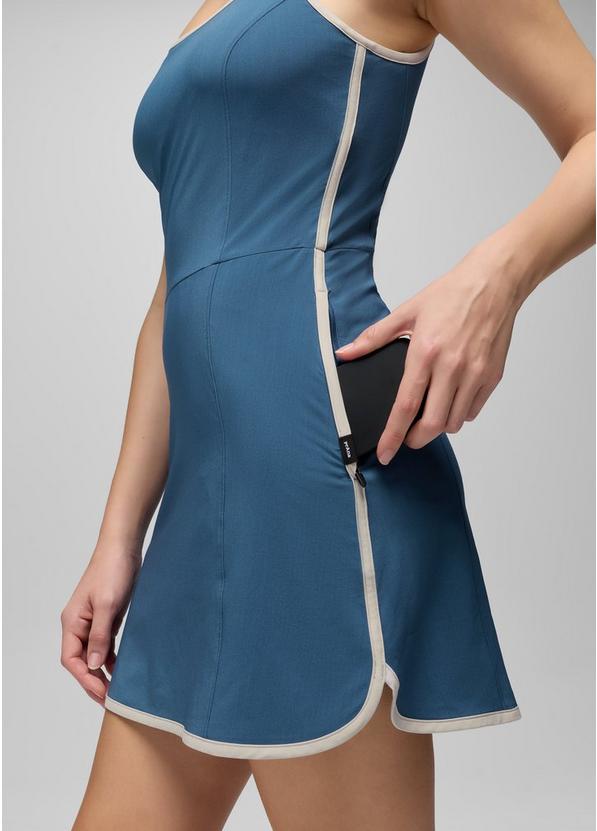 Railay Scallop Dress, Color: Bluff Blue, image 5