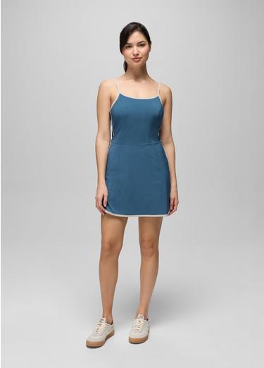 Railay Scallop Dress, Color: Bluff Blue, image 5
