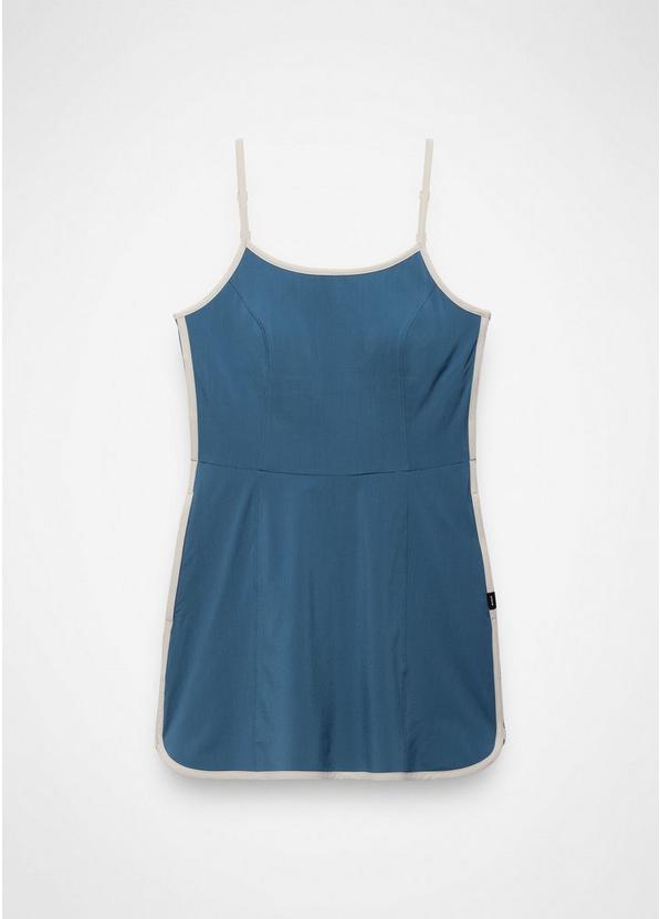 Railay Scallop Dress, Color: Bluff Blue, image 7