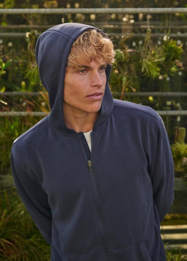 Shea Soft Full Zip Hoodie, Color: Nautical, image 7