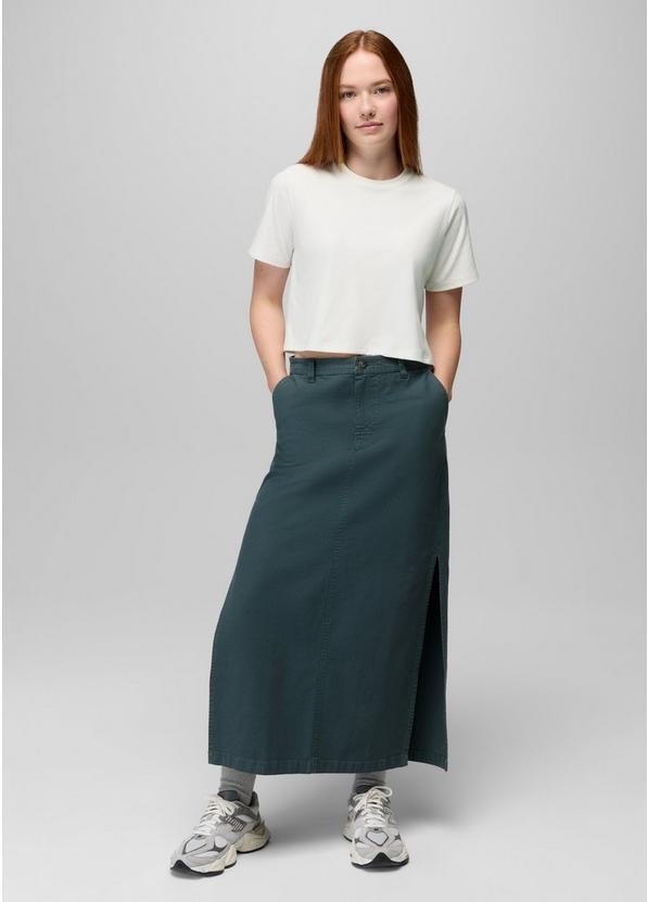Rock Ridge Maxi Skirt, Color: Grey Blue, image 1