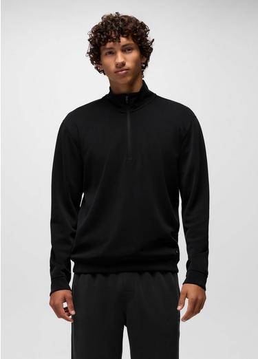 Shea Soft 1/4 Zip, Color: Black, image 1