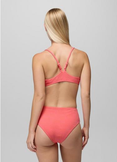 Lahari Sunburst Swim Top, Color: Guava Pop, image 11
