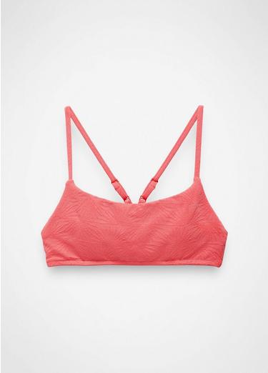 Lahari Sunburst Swim Top, Color: Guava Pop, image 9