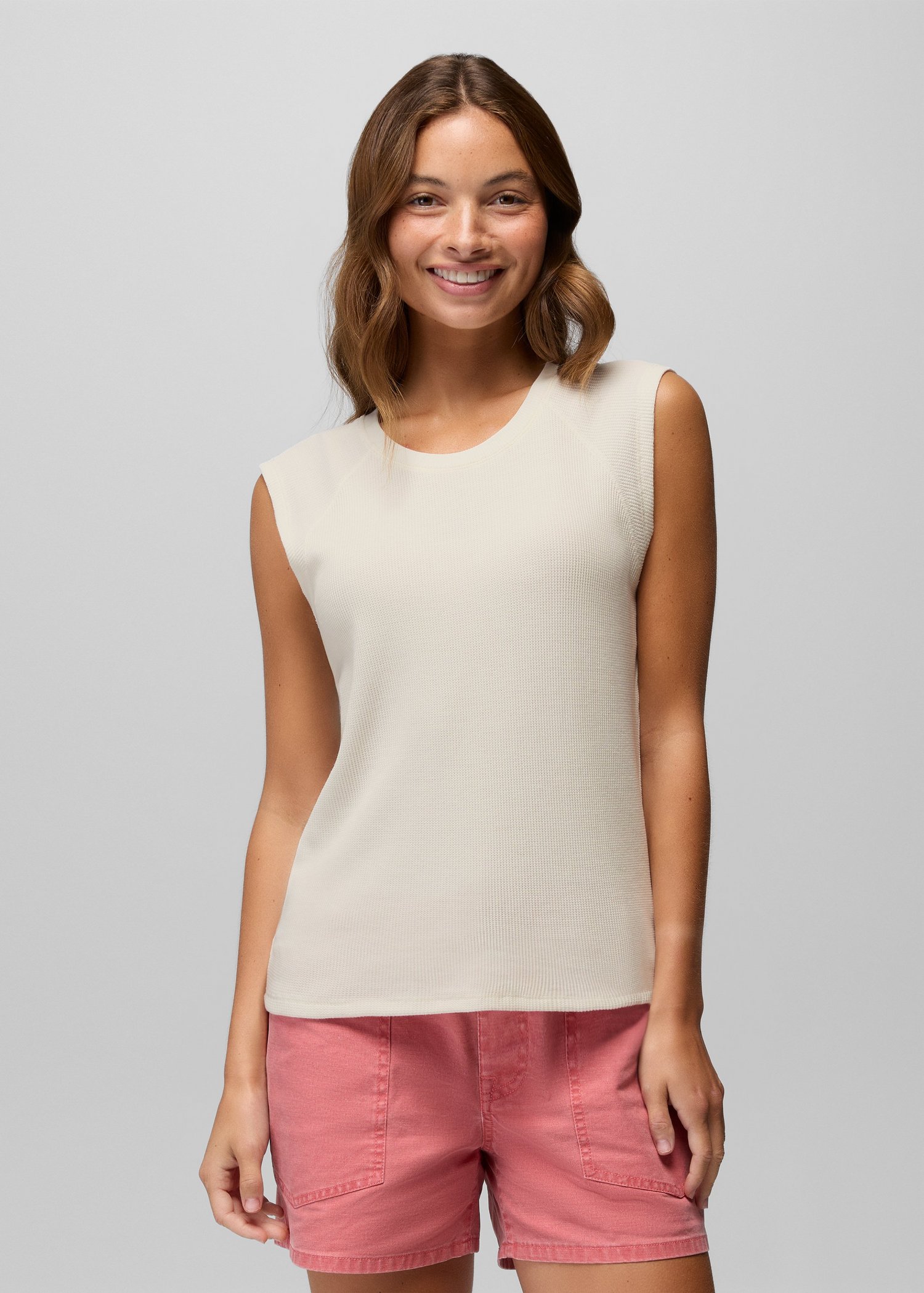 Womens prAna Touchstone Muscle Tank - Alba
