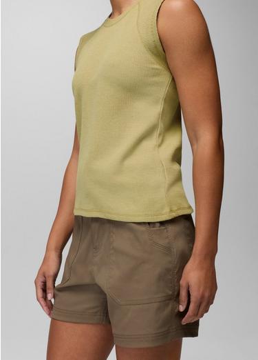 Touchstone Muscle Tank, Color: Jackfruit Heather, image 8
