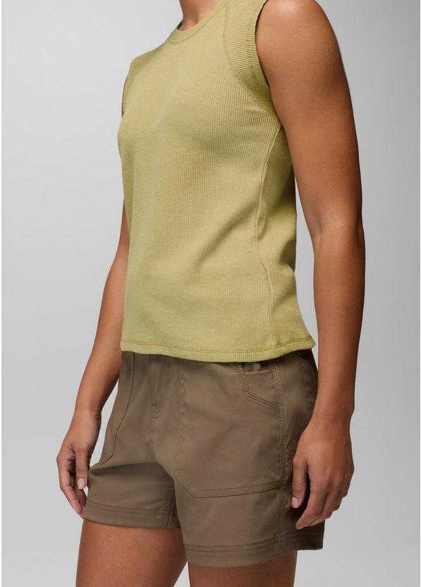 Touchstone Muscle Tank, Color: Jackfruit Heather, image 4