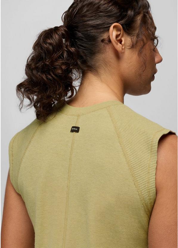 Touchstone Muscle Tank, Color: Jackfruit Heather, image 5