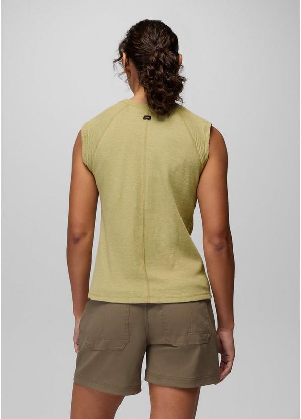 Touchstone Muscle Tank, Color: Jackfruit Heather, image 2