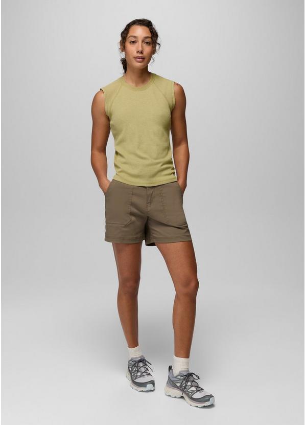 Touchstone Muscle Tank, Color: Jackfruit Heather, image 6