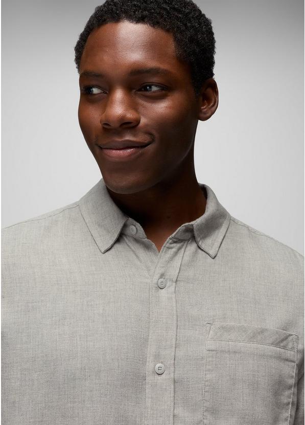 Mendocino Shirt, Color: River Rock, image 3