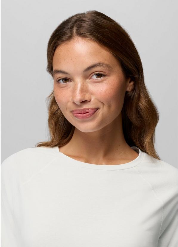 Eileen Cinch Long Sleeve Top, Color: Soft White, image 3