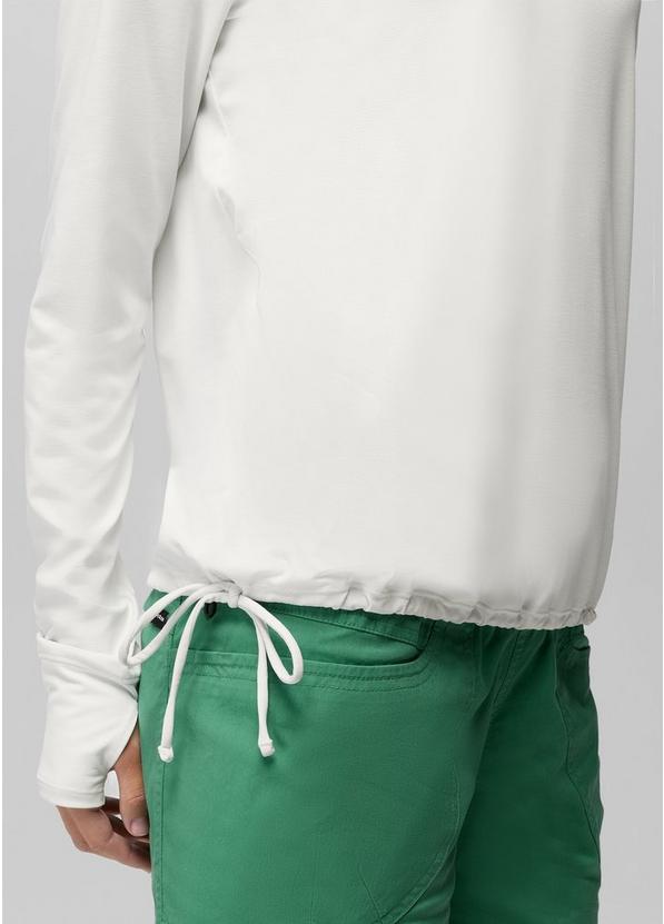 Eileen Cinch Long Sleeve Top, Color: Soft White, image 5