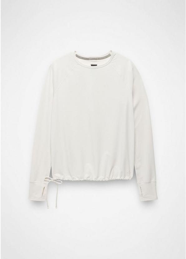 Eileen Cinch Long Sleeve Top, Color: Soft White, image 7