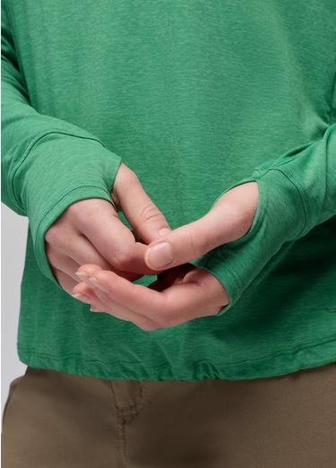 Eileen Cinch Long Sleeve Top, Color: Jade, image 16