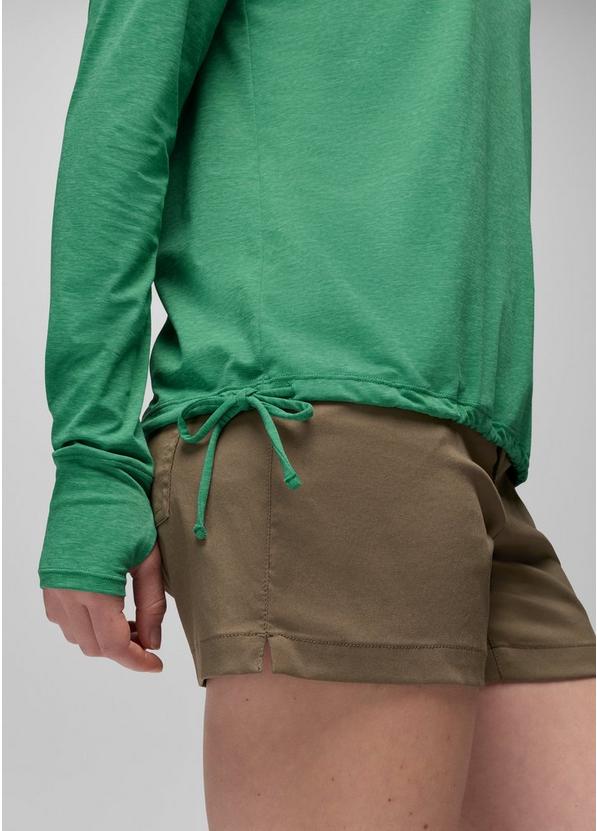 Eileen Cinch Long Sleeve Top, Color: Jade, image 5