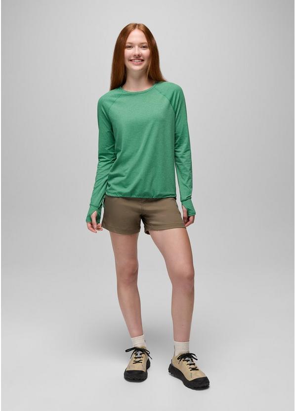 Eileen Cinch Long Sleeve Top, Color: Jade, image 6