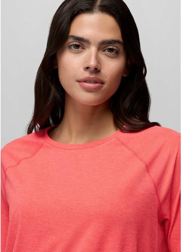 Eileen Cinch Long Sleeve Top, Color: Guava Pop, image 3
