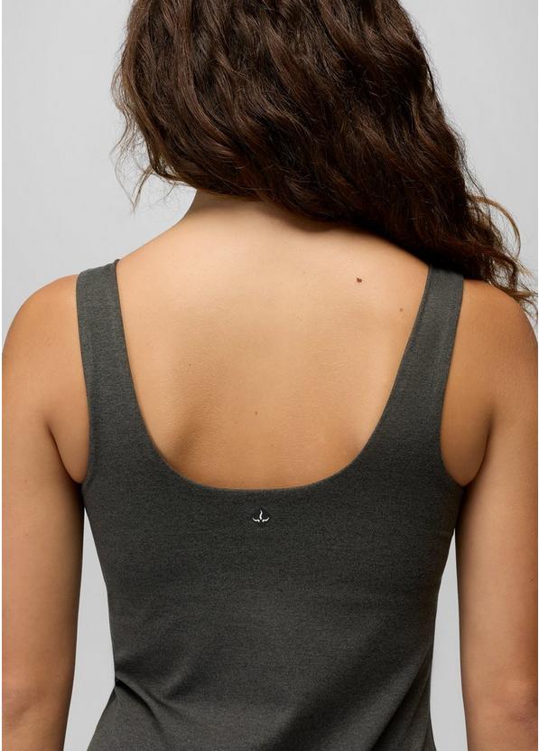 Heavana Essential Midi Dress, Color: Black Heather, image 4