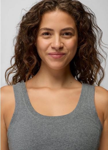 Lotus Tank Top, Color: Heather Grey, image 31