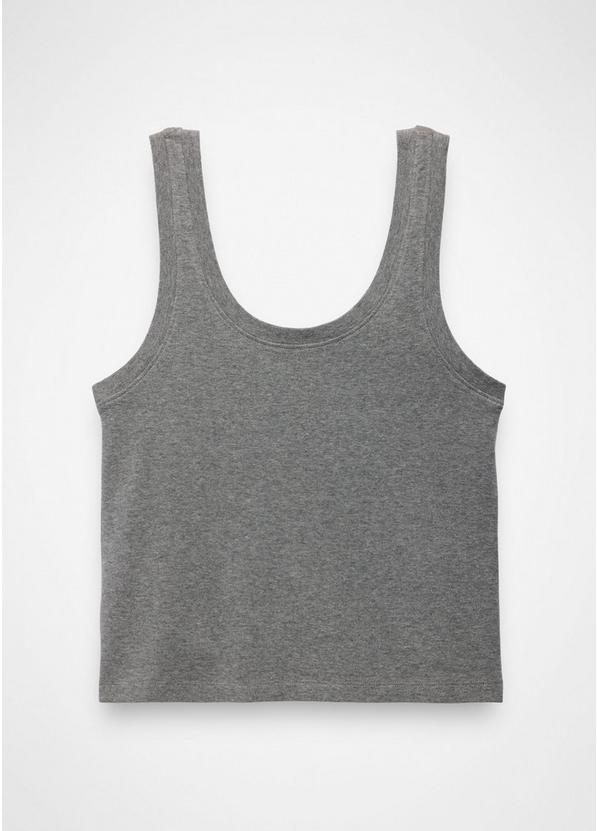Lotus Tank Top, Color: Heather Grey, image 5