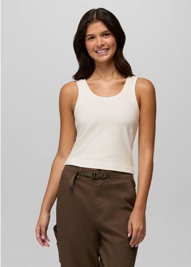 Lotus Tank Top, Color: Soft White, image 17