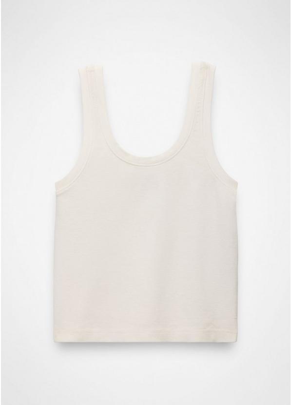 Lotus Tank Top, Color: Soft White, image 7