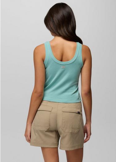 Lotus Tank Top, Color: Sea Glass, image 2