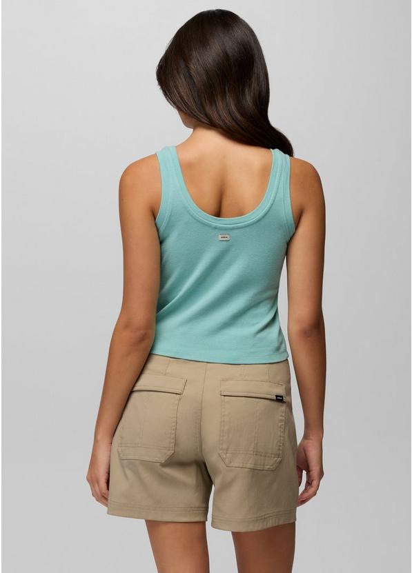 Lotus Tank Top, Color: Sea Glass, image 2