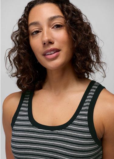 Lotus Tank Top, Color: Nautical Stripe, image 11