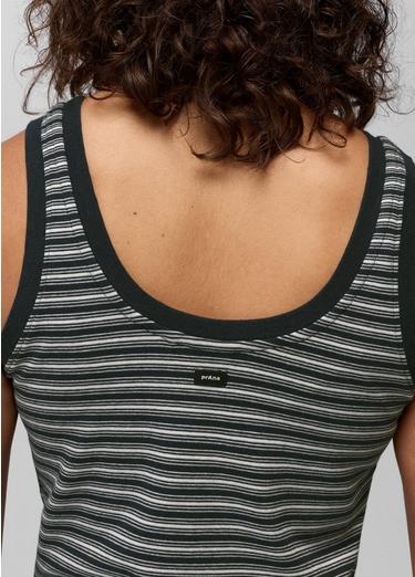 Lotus Tank Top, Color: Nautical Stripe, image 12