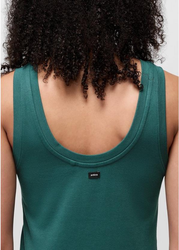 Lotus Tank Top, Color: Coast, image 4