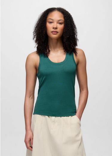Lotus Tank Top, Color: Coast, image 11
