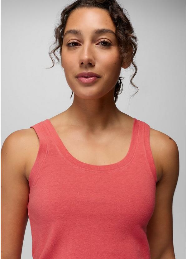 Lotus Tank Top, Color: Guava, image 3