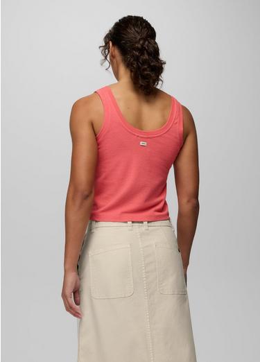 Lotus Tank Top, Color: Guava, image 6