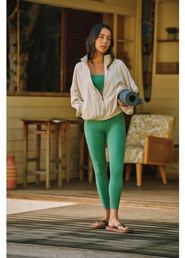 Luxara Balance Legging, Color: Jade, image 3